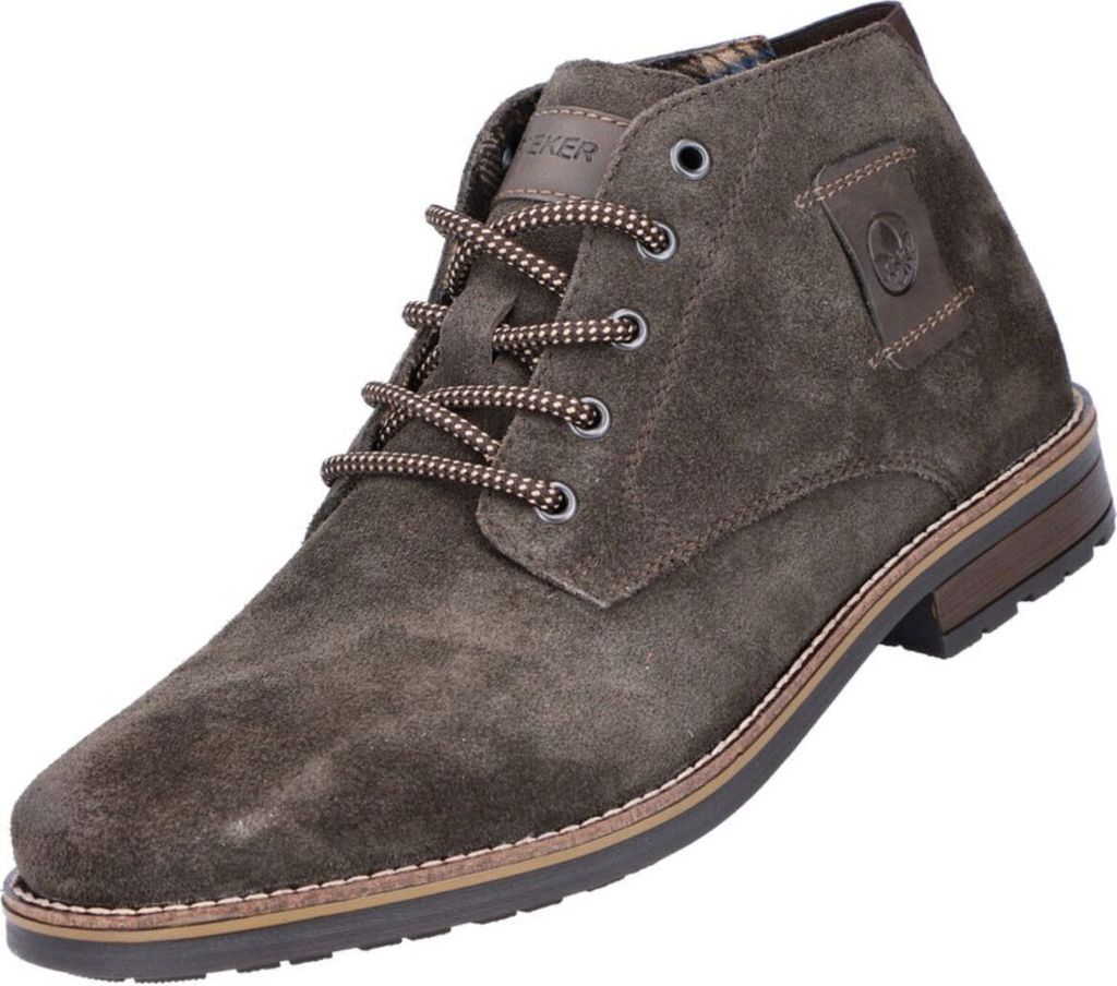 Rieker Stiefelette - Braun Synthetik Größe: 43 Normal