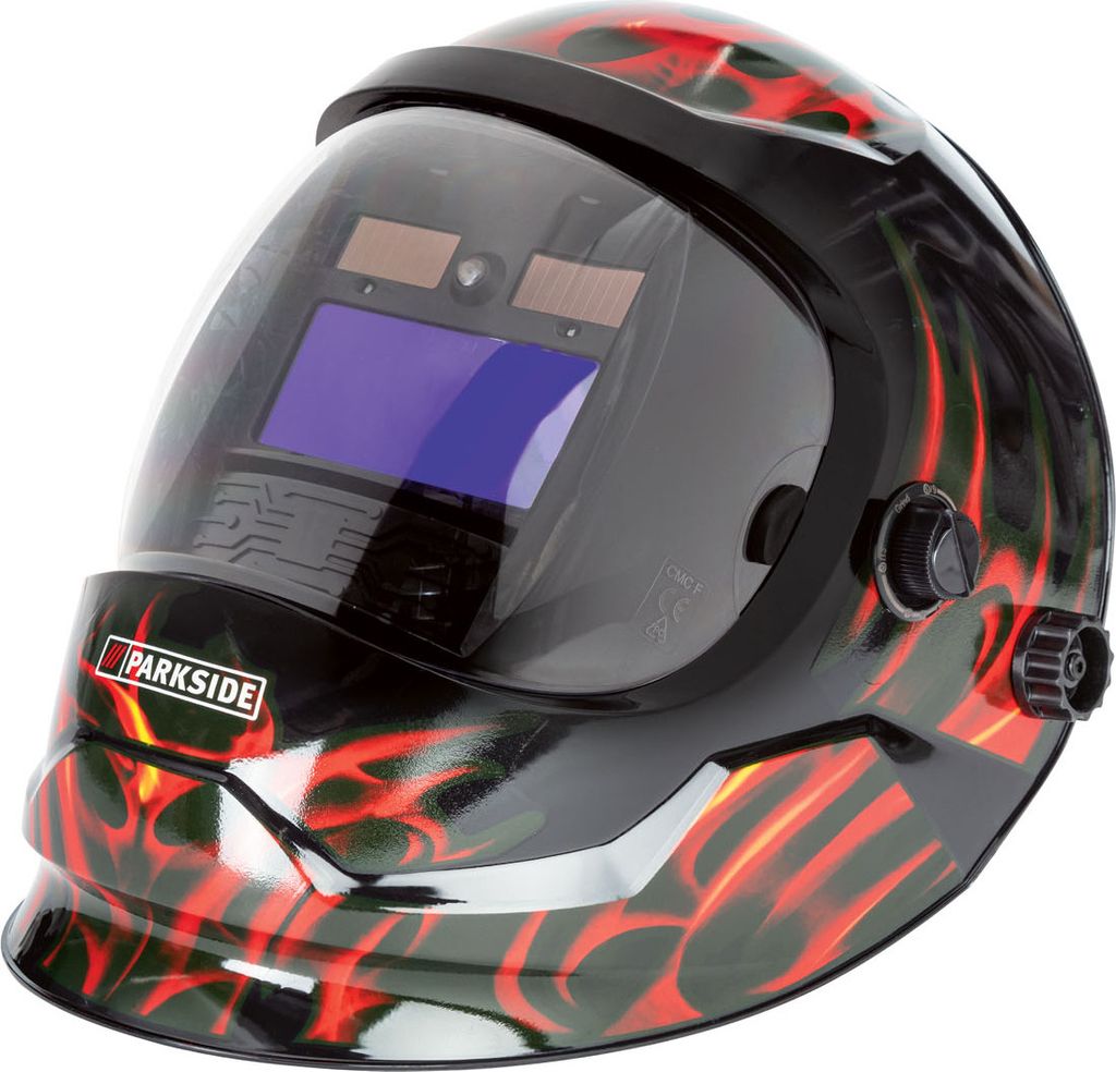 PARKSIDE® Schweißhelm Automatik mit LED PSHL 2 D1 (schwarz Produktbild 1