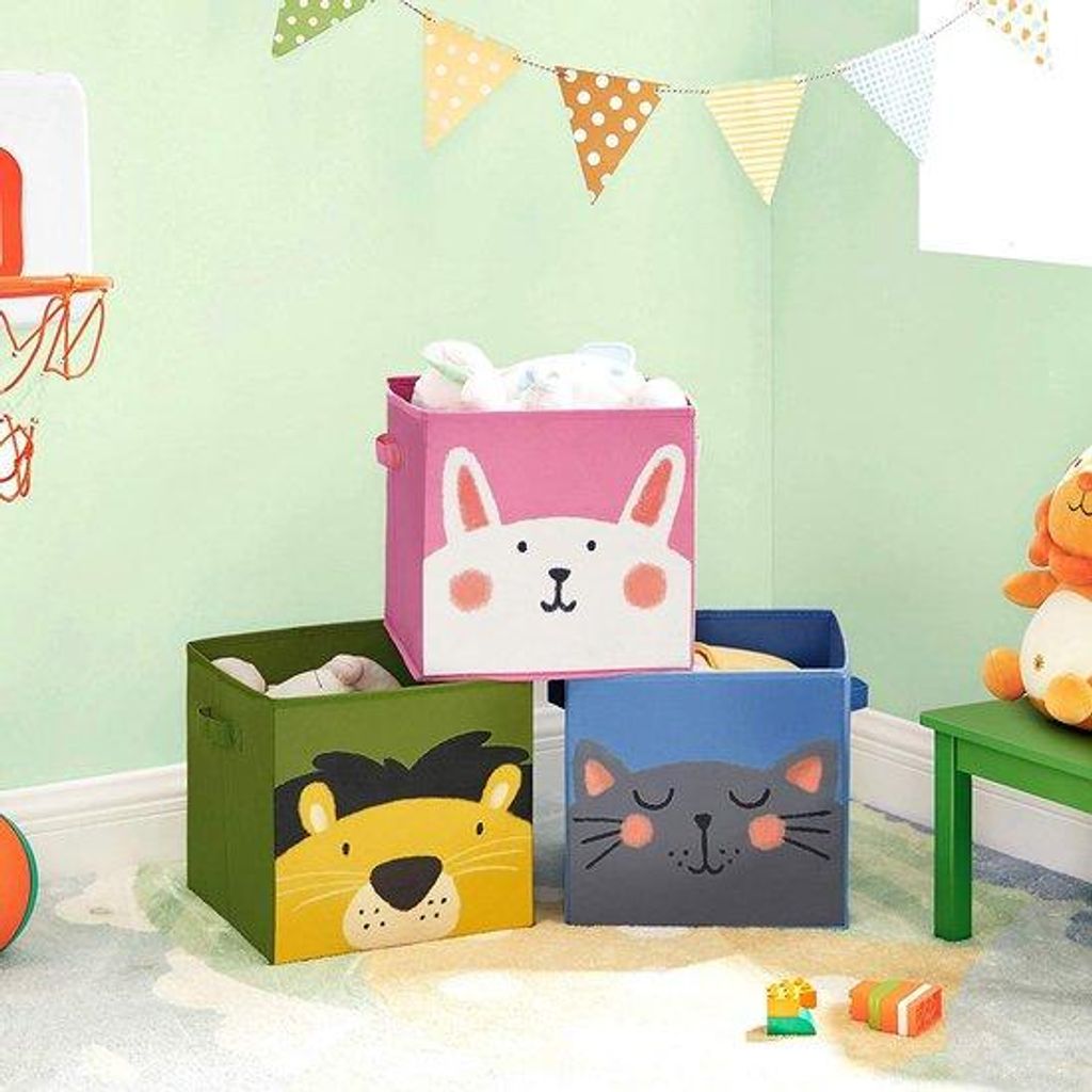 Holz Spielzeugbox - Holz Spielzeugkiste - Kinderzimmer