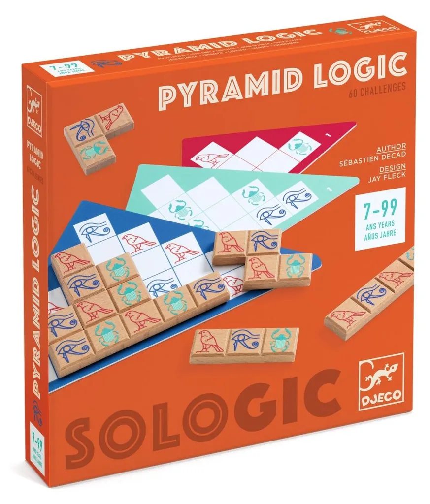 Jeu Pyramid Djeco : Développer la concentration et la patience en solo