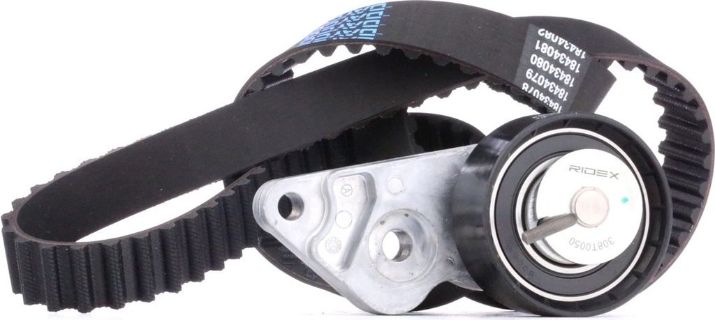 RIDEX 307T0022 Zahnriemensatz für FORD Fiesta Mk5 Schrägheck (JH1, JD1, JH3, JD3) 117-Zähne