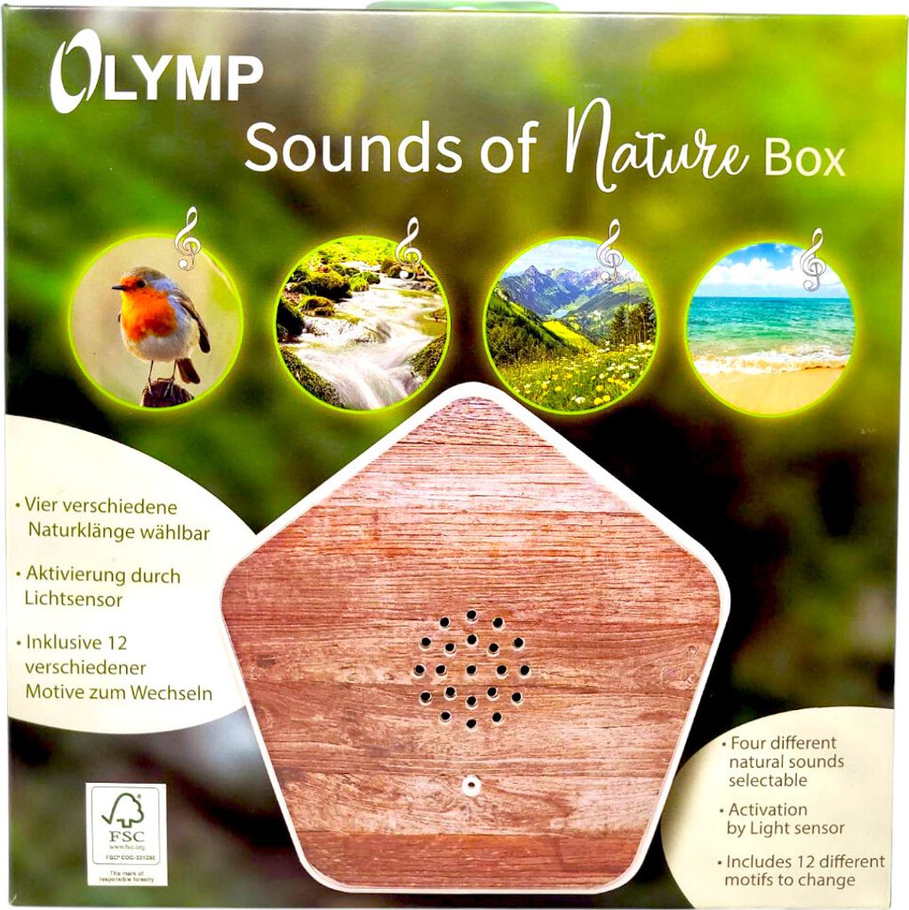 OLYMP Soundbox avec 4 sons différents, 12 décors changeants Image du produit 