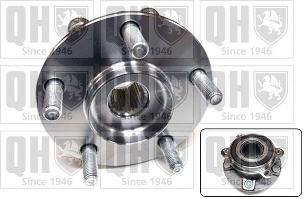 QUINTON HAZELL Radlagersatz Vorne für MAZDA 3 Schrägheck (BM, BN) 138,8mm QWB1616