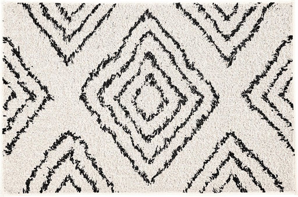 Kleine Wolke Badteppich BOHO Natur 60 x 100 cm Produktbild 