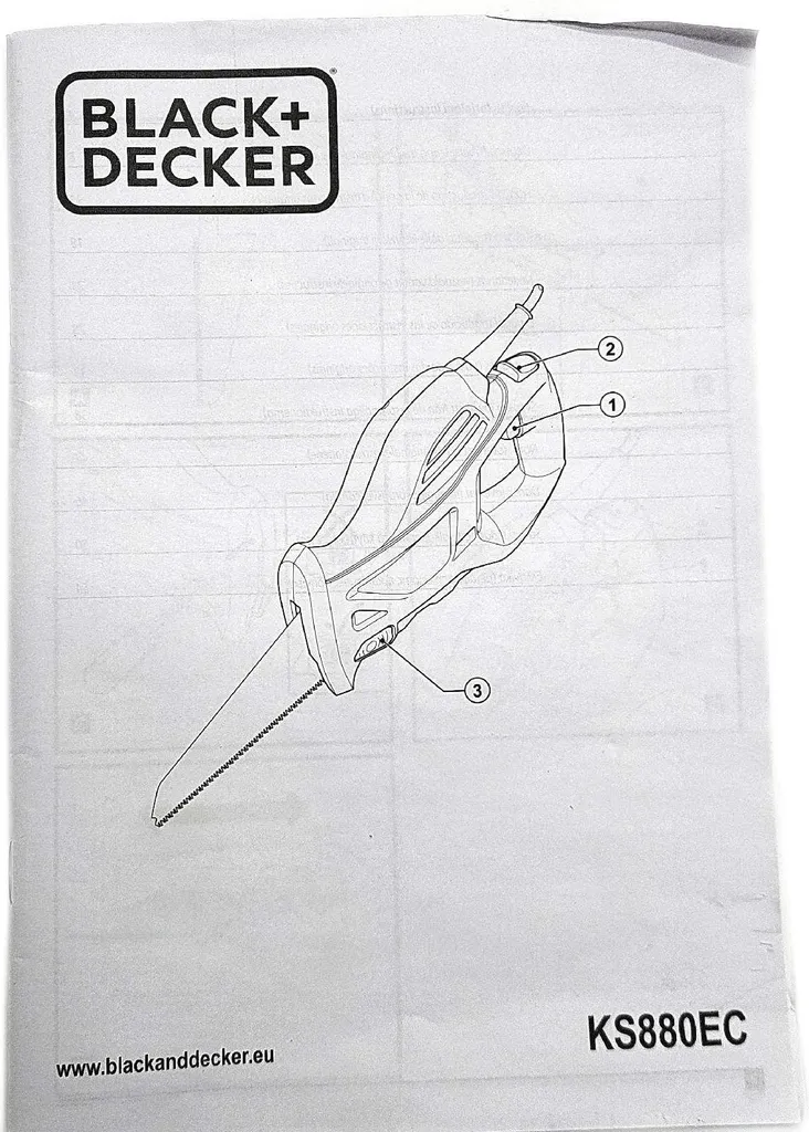 Scie sauteuse et égoïne 400W à variateur électronique Black & Decker - 9