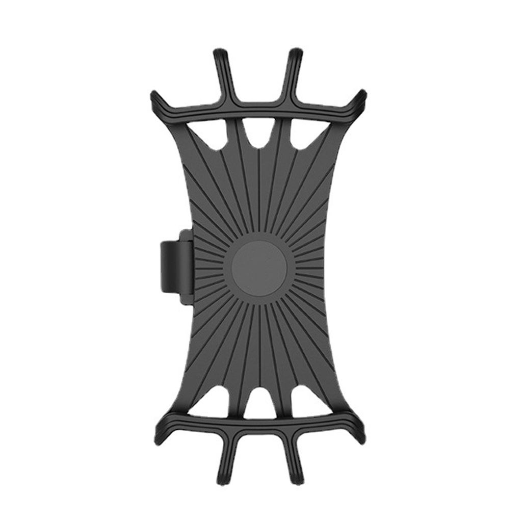 Telefonhalter Nicht-Schlupf-360-Grad-Rotation Universal Lenkermontage Navigation Telefonklasse für Fahrrad-Schwarz
