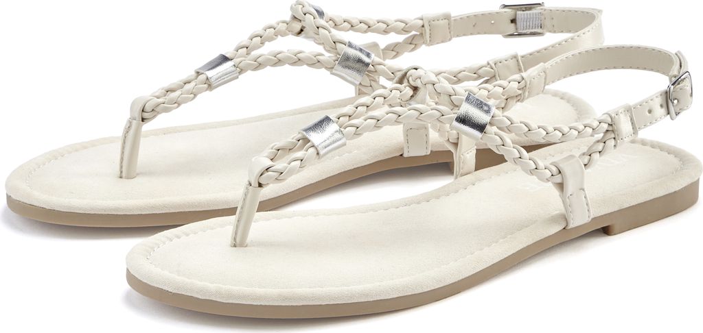 VIVANCE Sandale hellbeige Größe 40