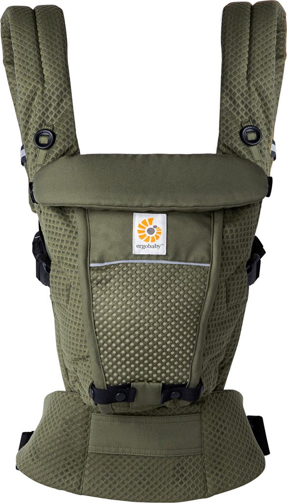 Ergobaby Adapt Soft Flex Mesh Babytrage Grün  Grün One Size Produktbild 8