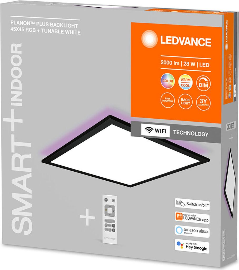 Downlight Panel LED Redondo 175mm Blanco 15W SMART RGB+CCT WIFI