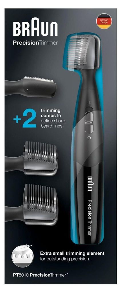 Braun Präzisionstrimmer PT5010mit zwei Trimmaufsätze Produktbild 