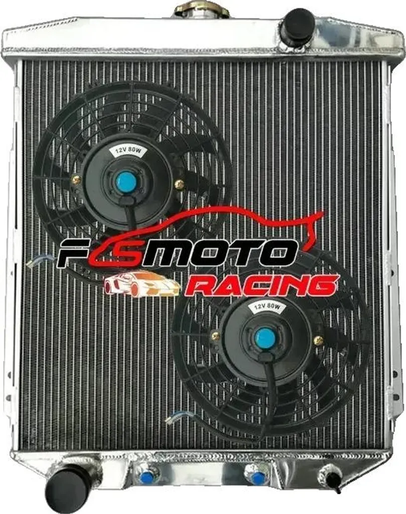 Radiateur de refroidissement moteur Ford Fairlane 54-56 alu CC5456