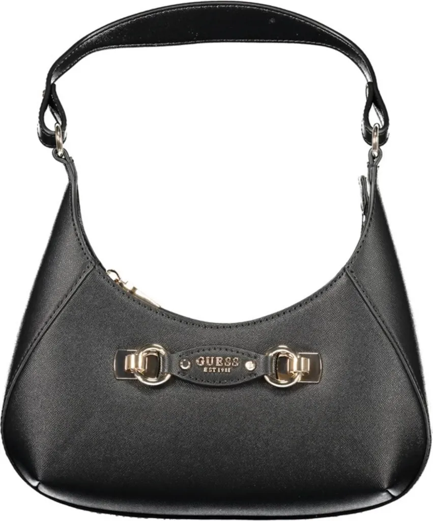 Sac Guess BG801518NE Noir Uni : l'élégance intemporelle pour femme chic