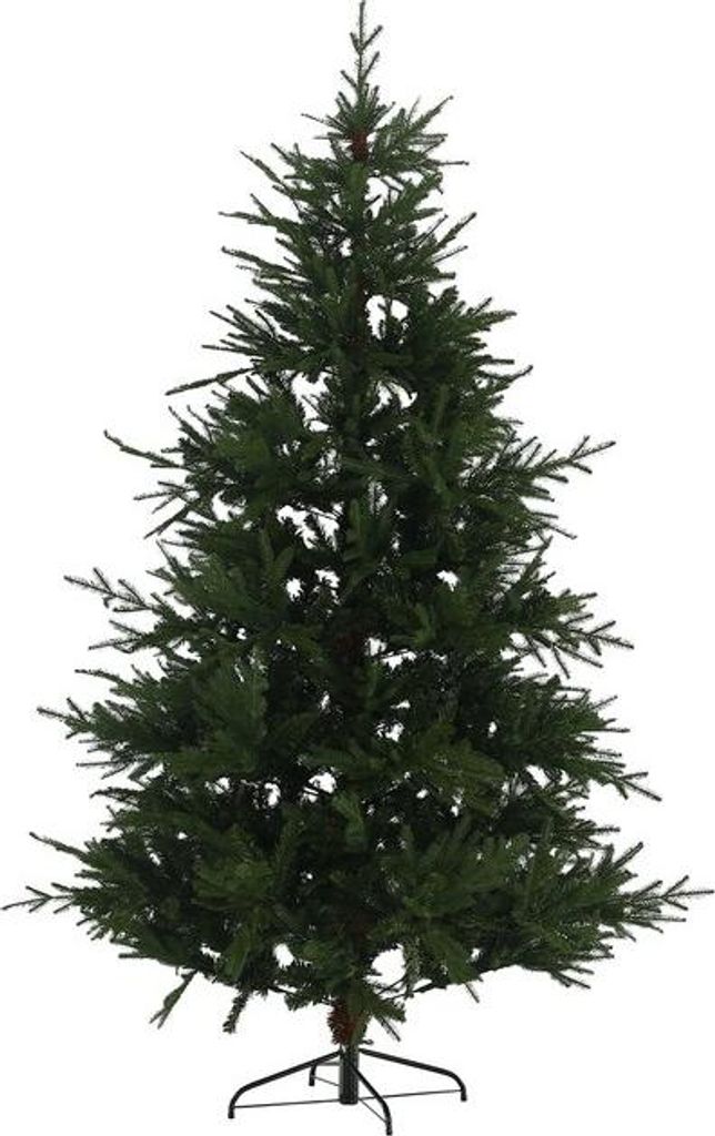 Kondela Weihnachtsbaum Trisy mit Metallständer 210 cm - grün