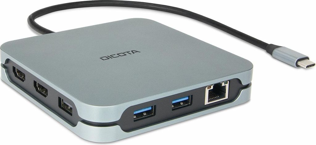 Dicota 10-in-1 - Dockingstation - für Laptop, Tablet