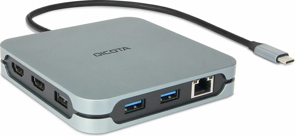 Hub USB-C multiport pour PC portable avec sortie vidéo 8K HDMI