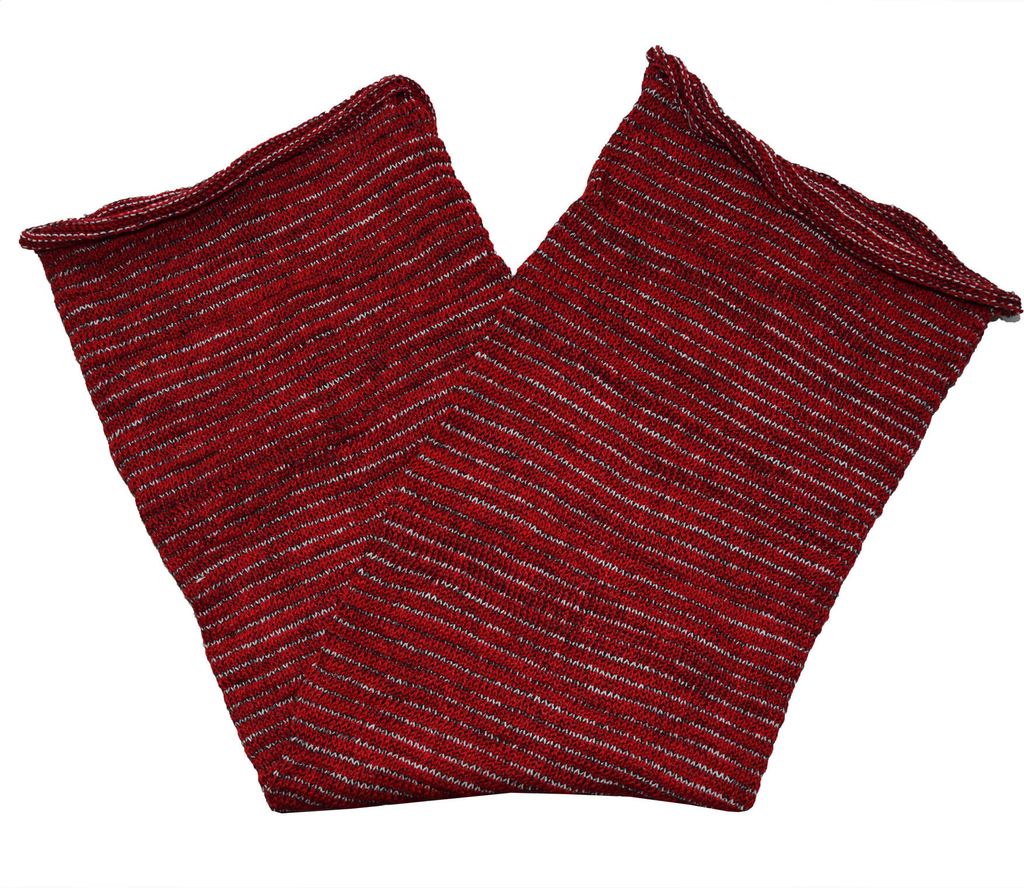 Schlauchschal Strickschal Kopfband Halswärmer Mütze Dread Wrap Multischal Magic | lang |, rot