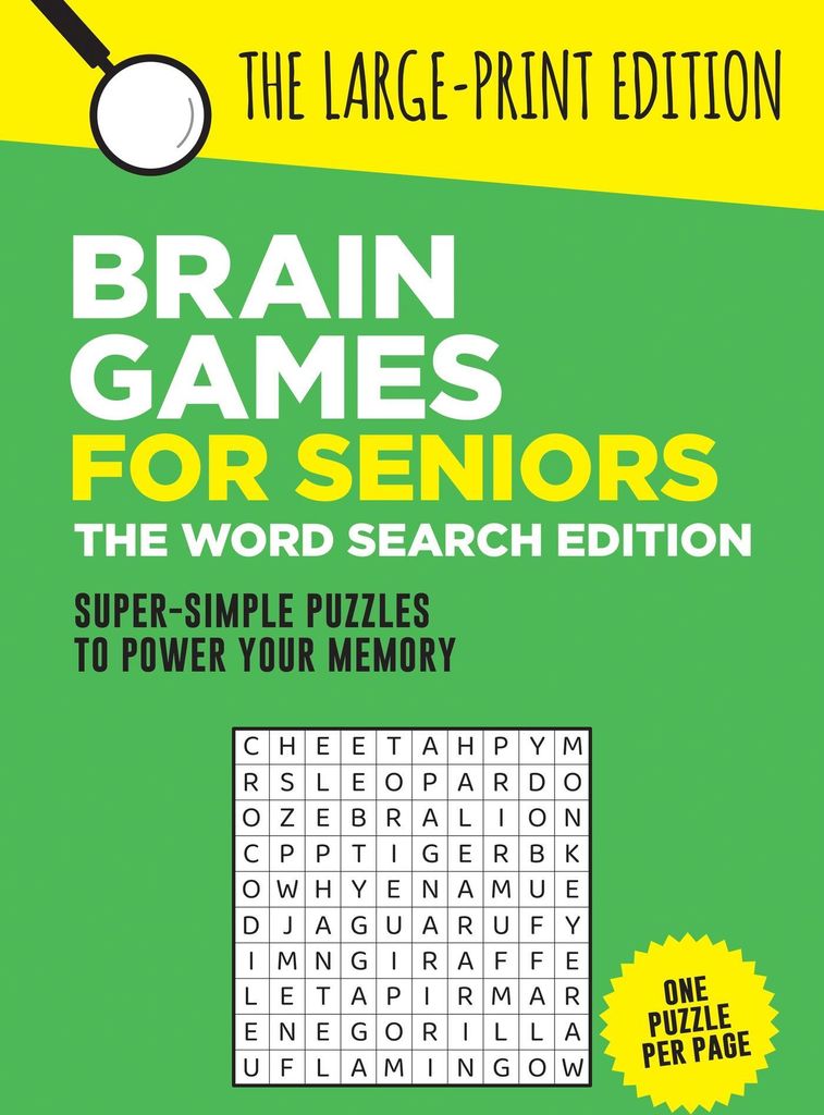 Publishers, S: Brain Games for Seniors: The Word Search Edit