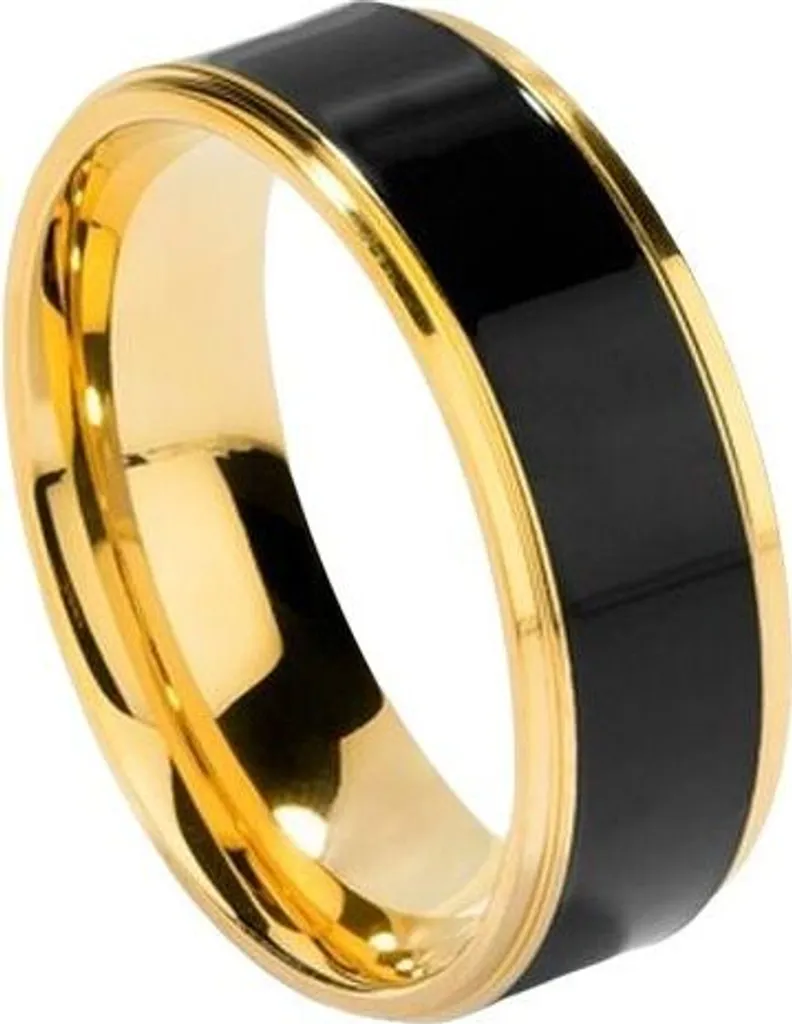 Radiant RH000137-22 Anello Uomo Nero: Street Style e Lusso Minimalista