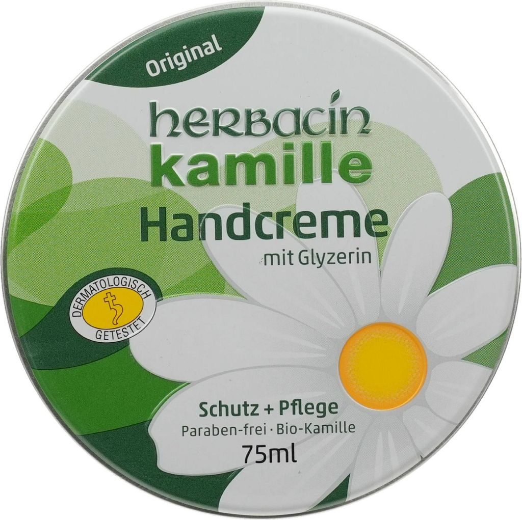 HERBACIN kamille Handcreme Original Dose 75ml PZN 10345154 Produktbild 