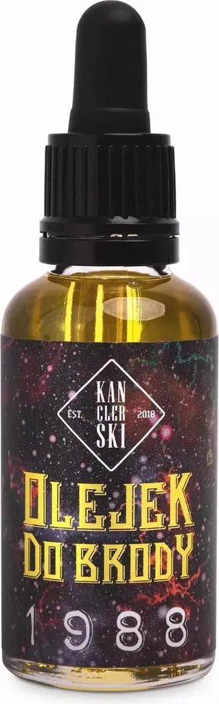 Huile à barbe Bartöl 1988 Kanclerski 30 ml pour un soin quotidien doux
