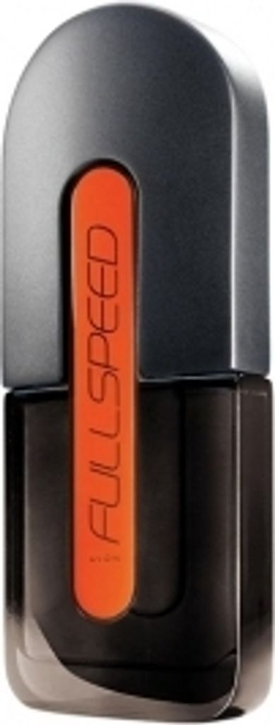 A product shot of a bottle of AVON Full Speed Eau de Toilette Spray.