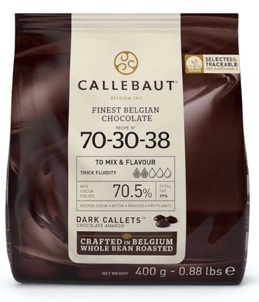 Barry Callebaut 70-30-38 dunkle Schokolade Kuvertüre 2,8 kg Produktbild 