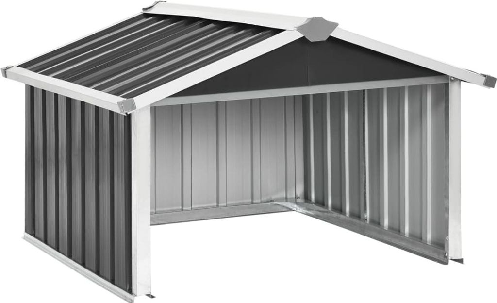 vidaXL Rasenmäher Garage 92x97x63 cm Verzinkter Stahl Produktbild 