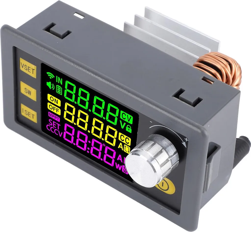 Convertisseur DC-DC Step-Down réglable 12-72V 390W Alimentation Panneau - 7