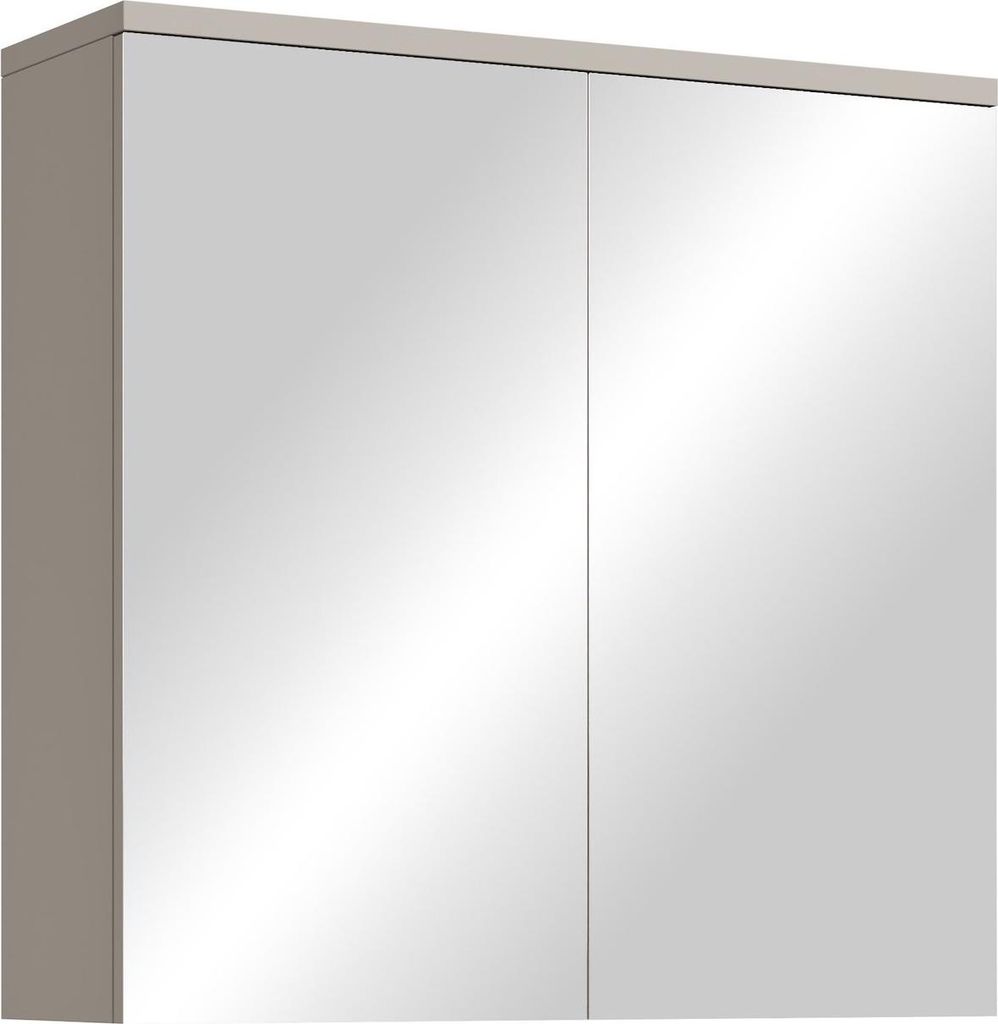 Armadio a specchio Toledo 60 x 20 x 60 cm – Cashmere – Immagine del prodotto 