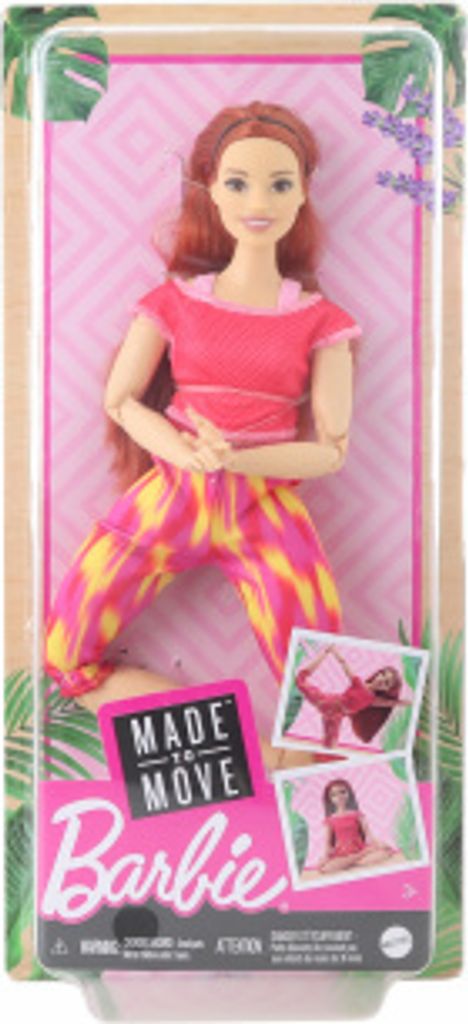 Barbie In Motion GXF07 - Russisches Mädchen in rotem Top Produktbild 