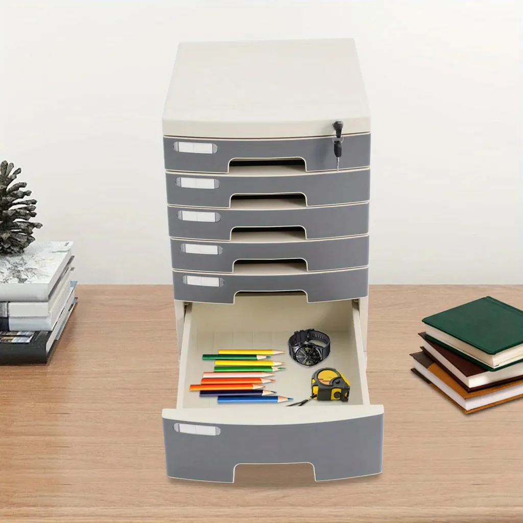 Rangement de bureau pour documents confidentiels - Module à tiroirs - 9