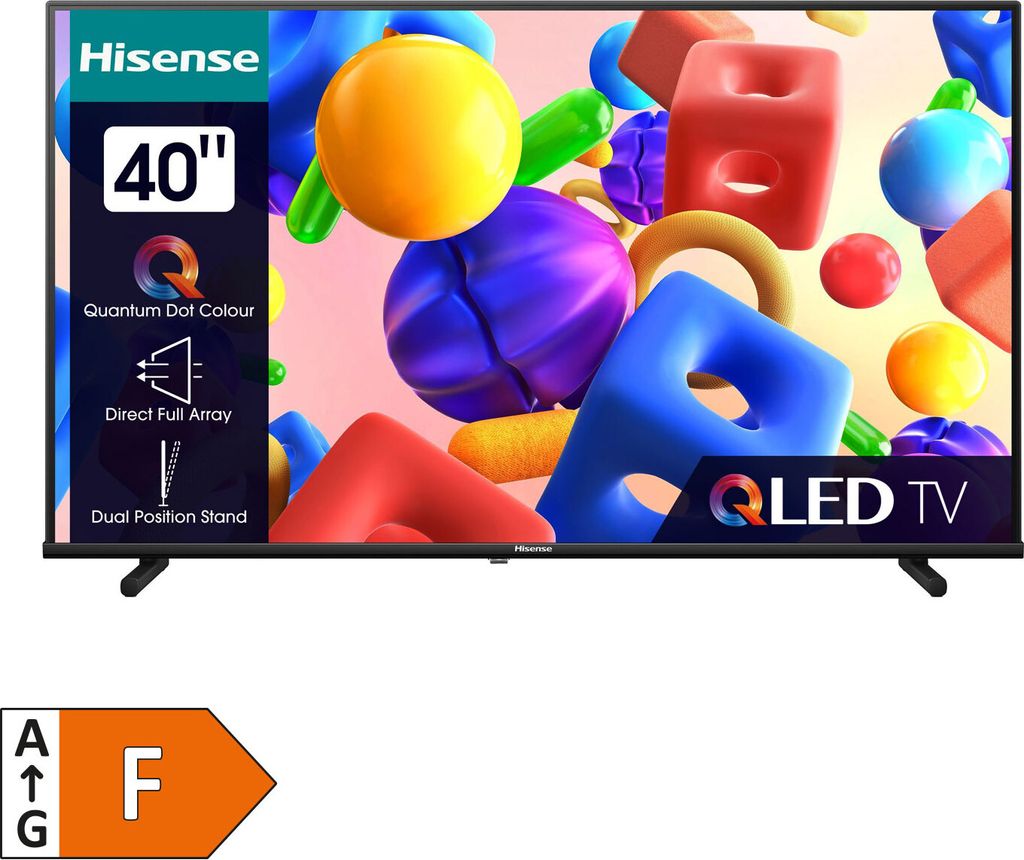 Fernseher 40Zoll Schwarz Full HD Auflösung VIDAA U6 QLED Produktbild 30