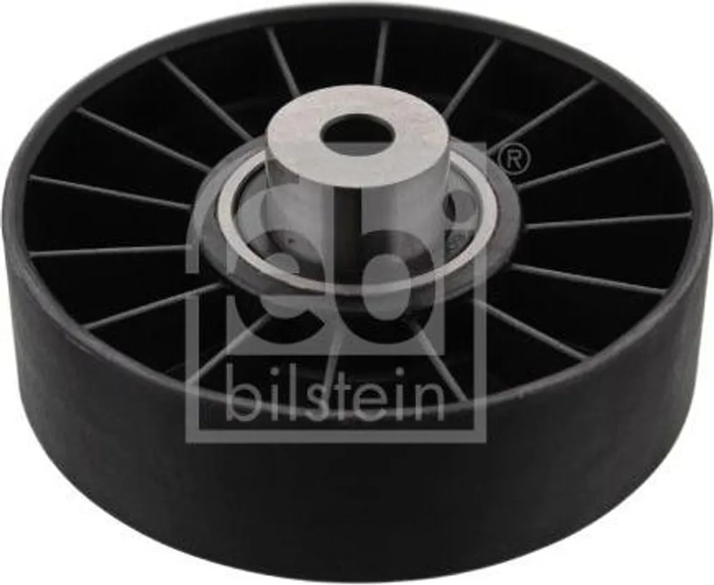 Galet de guidage FEBI 14893 pour courroie crantée OE 9135565 - Volvo 960
