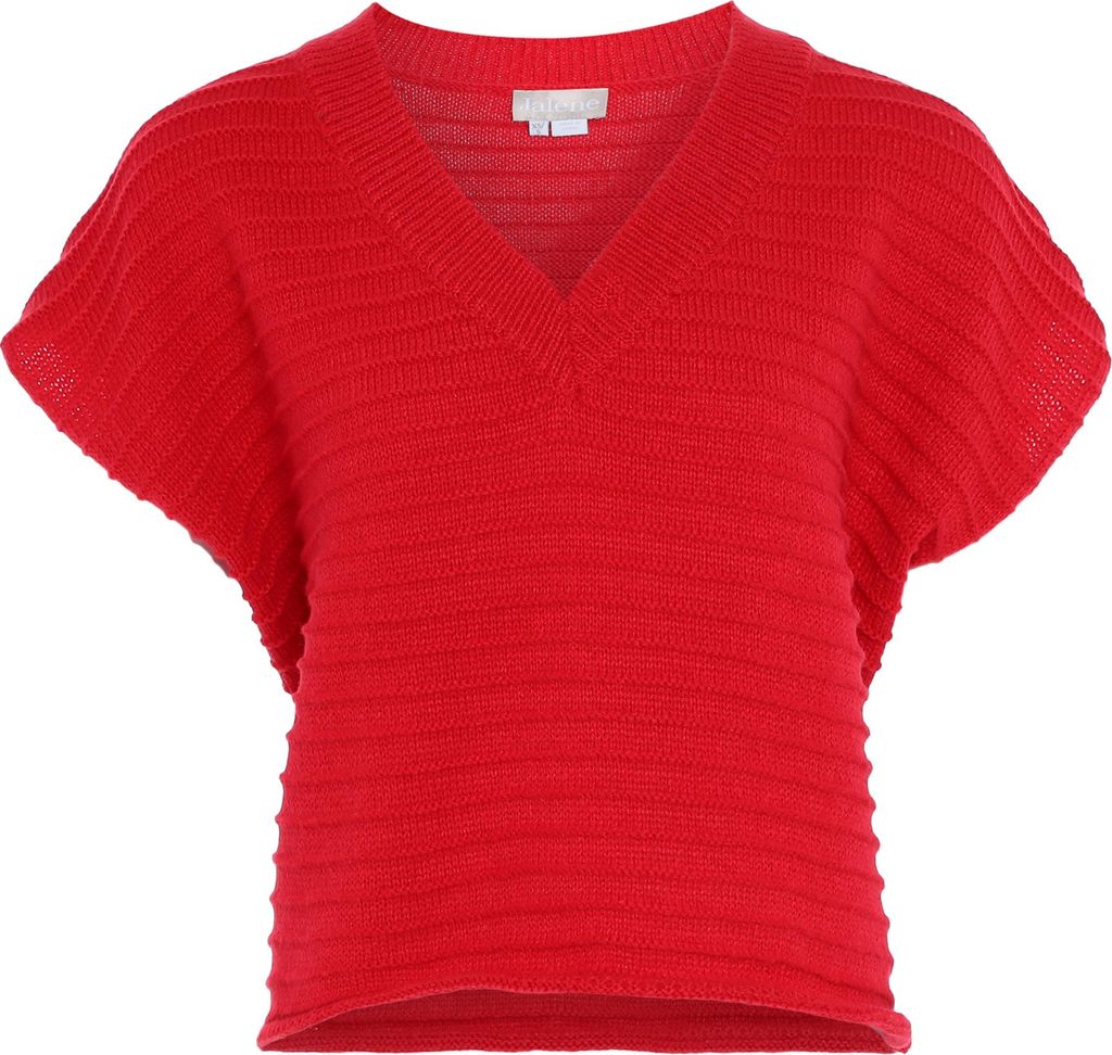 Jalene damen pullover - rot, XL/XXL