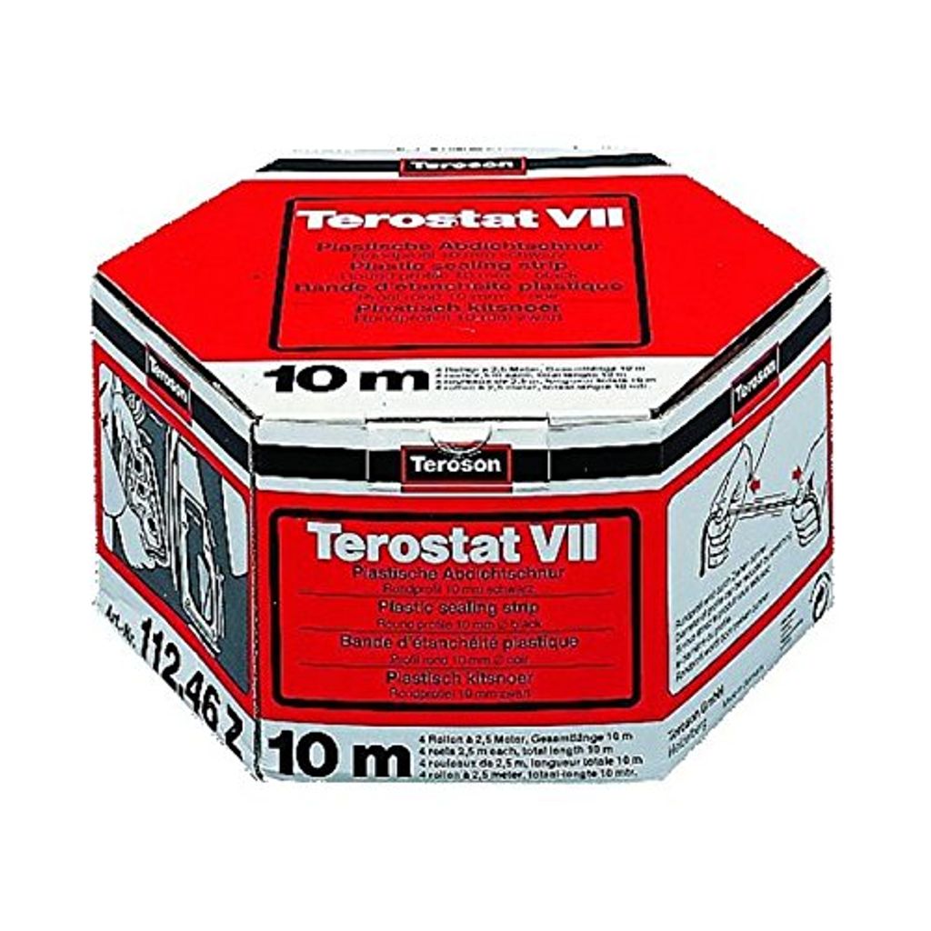 Teroson Kunststoffdichtband Terostat VII (Terostat Rundprofil) Terostat VII Rundprofil 10mm d 10m Karton