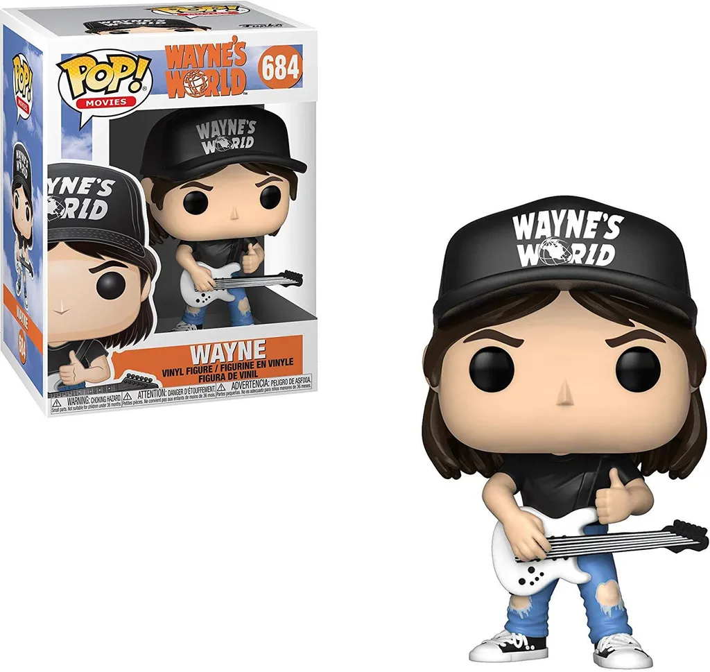 Wayne's World Wayne Campbell figurine de collection Pop Movies vinyle