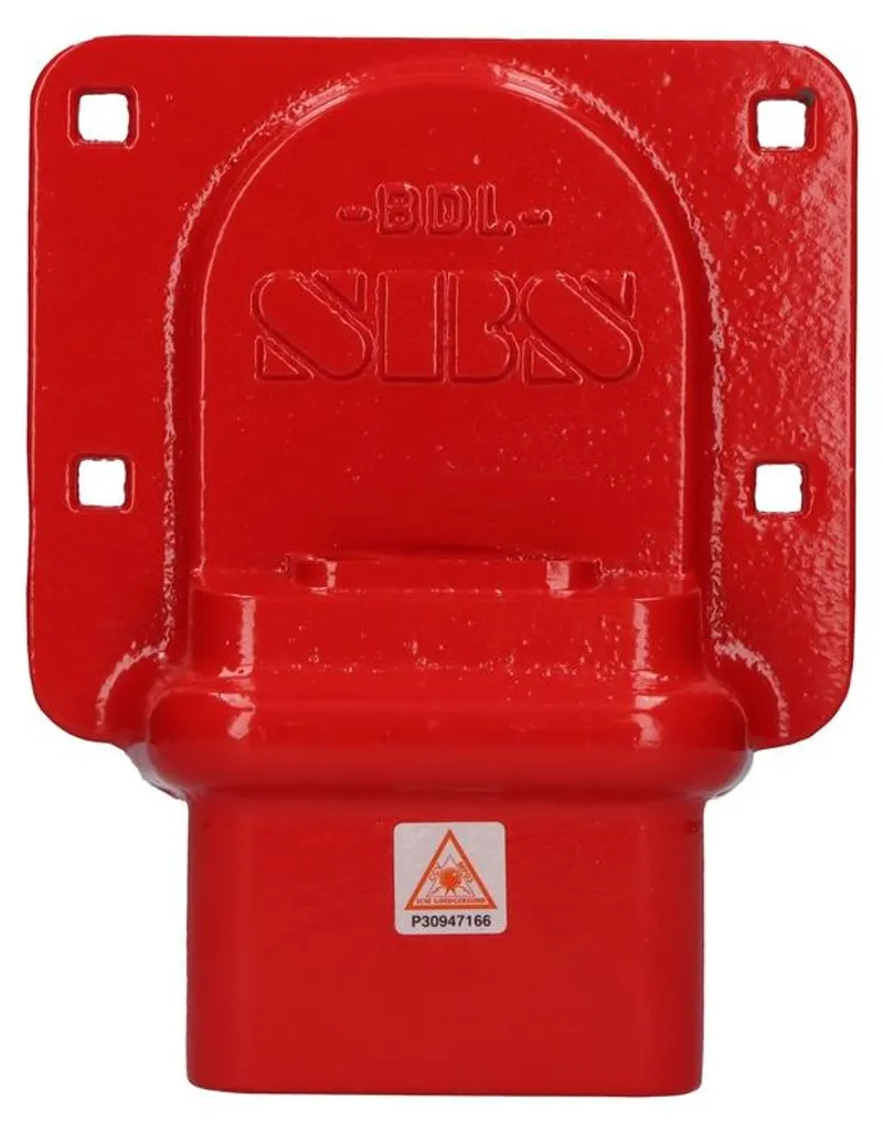 Serrure de porte SBS BDL rouge SCM pour conteneurs et remorques TAPA