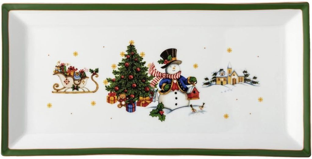 Hutschenreuther Happy Wintertime H. Wintertime Green Plat Image du produit 
