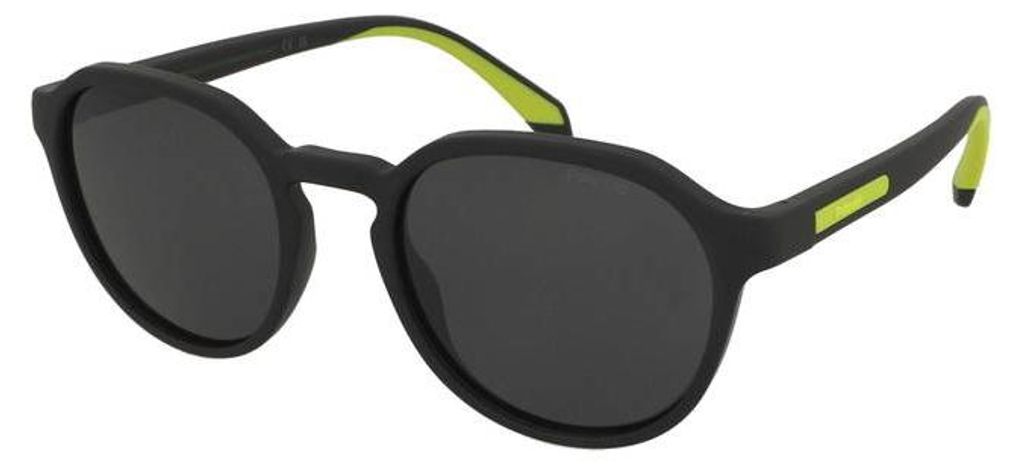 Polaroid PLD 2170/S/X MATTE BLACK YELLOW/ GREY POLARIZED 52/20/145 Herrenbrillen Sonnenbrillen