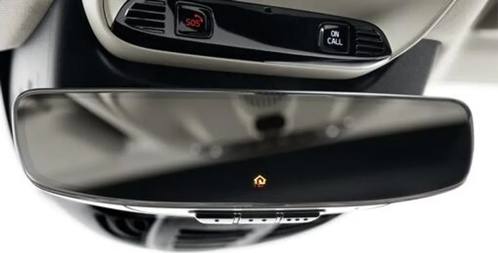 Rétroviseur Volvo V90 II avec commande de garage HomeLink OE 32219072