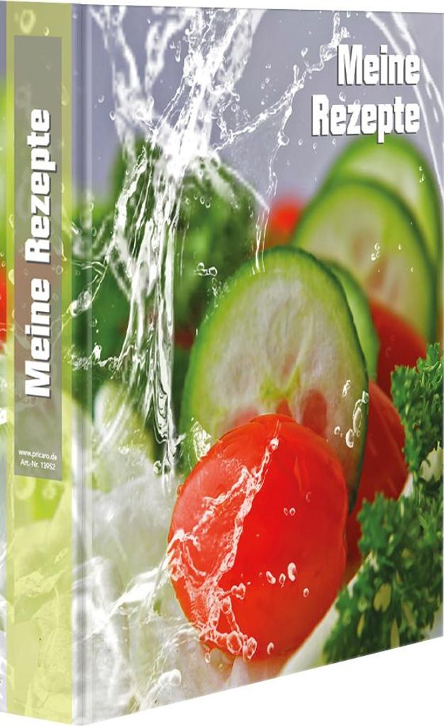 PRICARO Rezeptordner "Frisches Gemüse", A5, 1 Stück Produktbild 