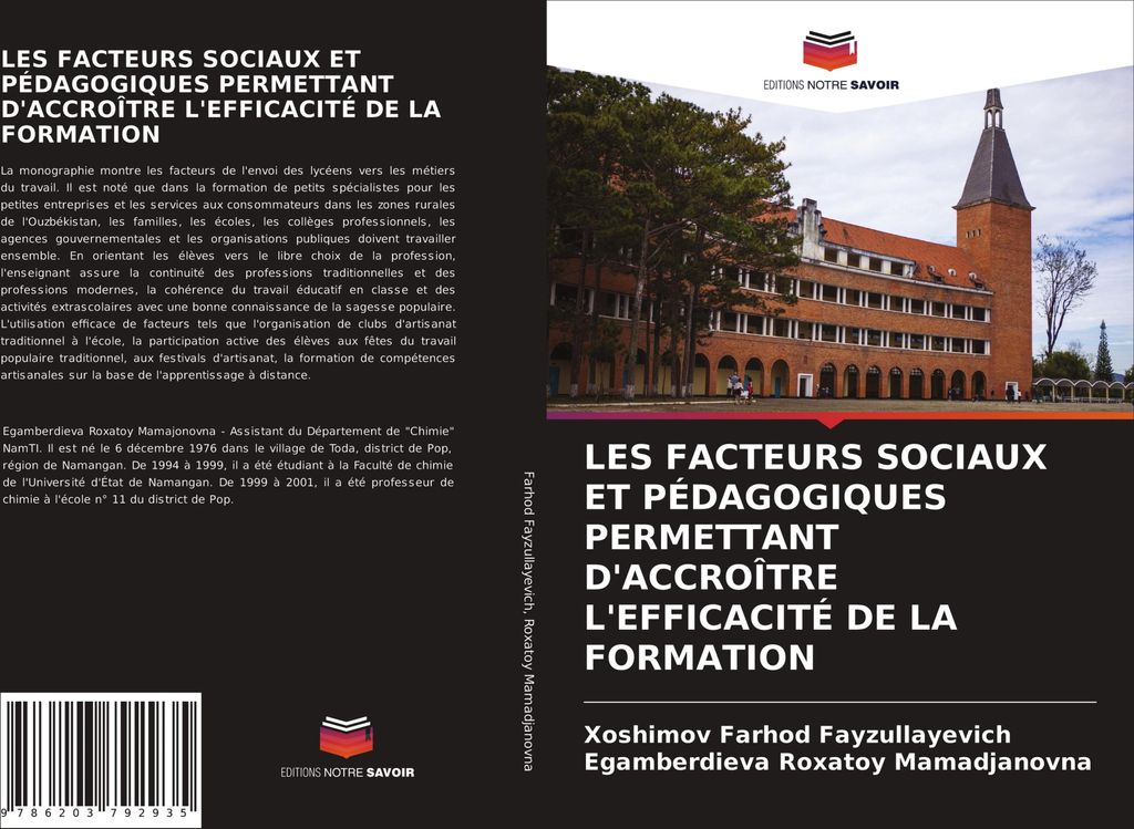 Les Facteurs Sociaux Et Pédagogiques Permettant D'accroître L'efficacité De La Formation