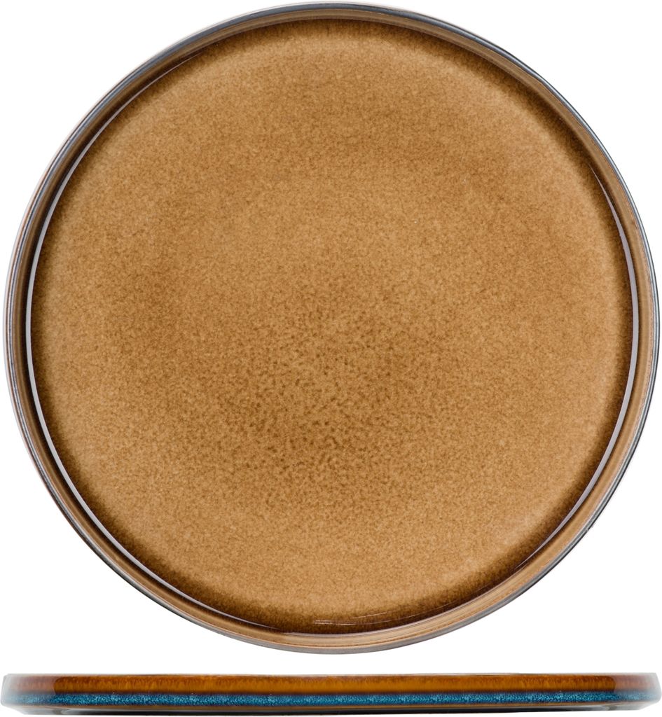 Cosy&Trendy Quintana Amber Teller flach 32,5 cm