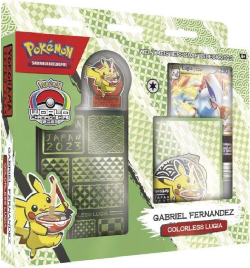 Pokemon 2023 World Championship Deck Gabriel Fernandez Produktbild 