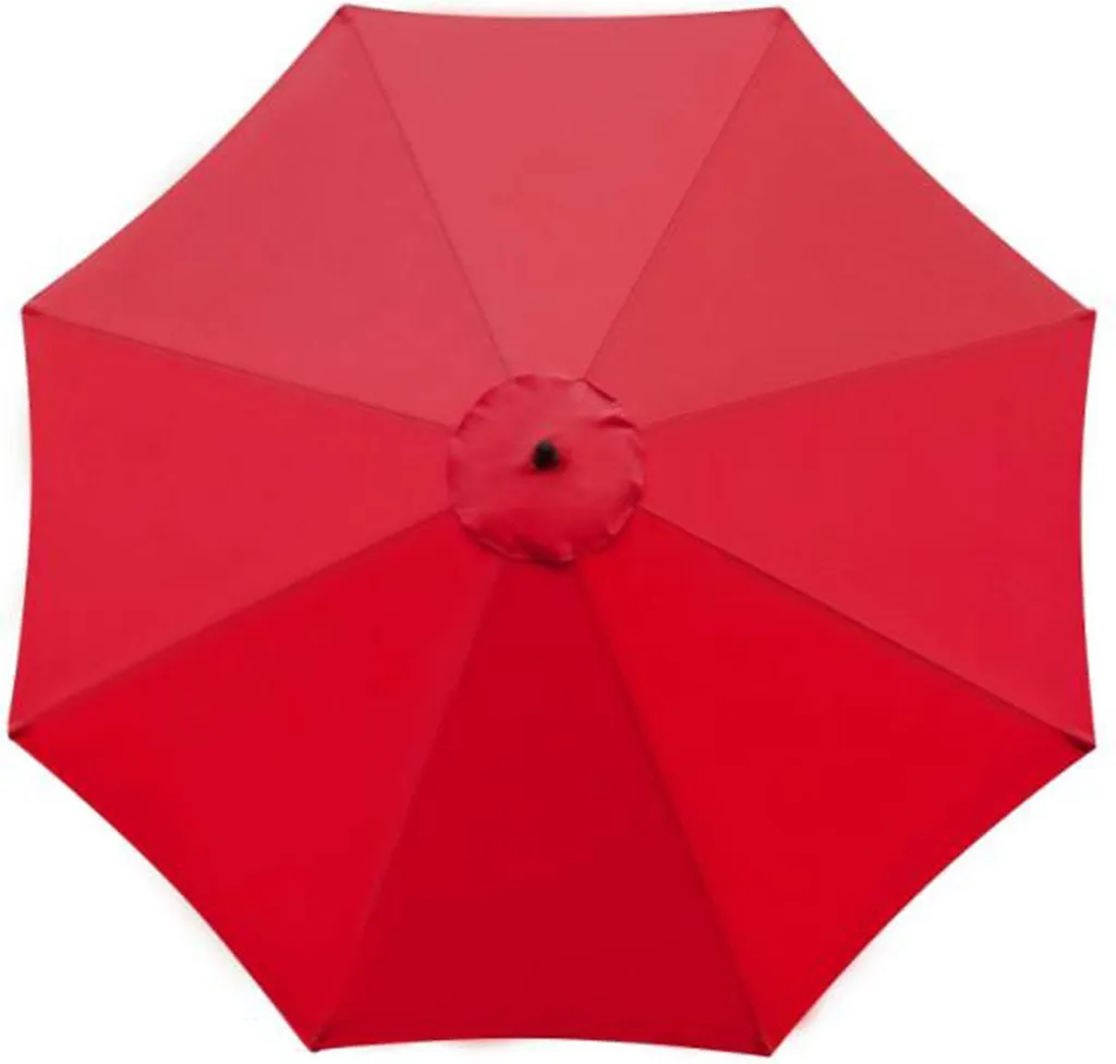 Toile de remplacement pour parasol d'extérieur robuste et déperlante