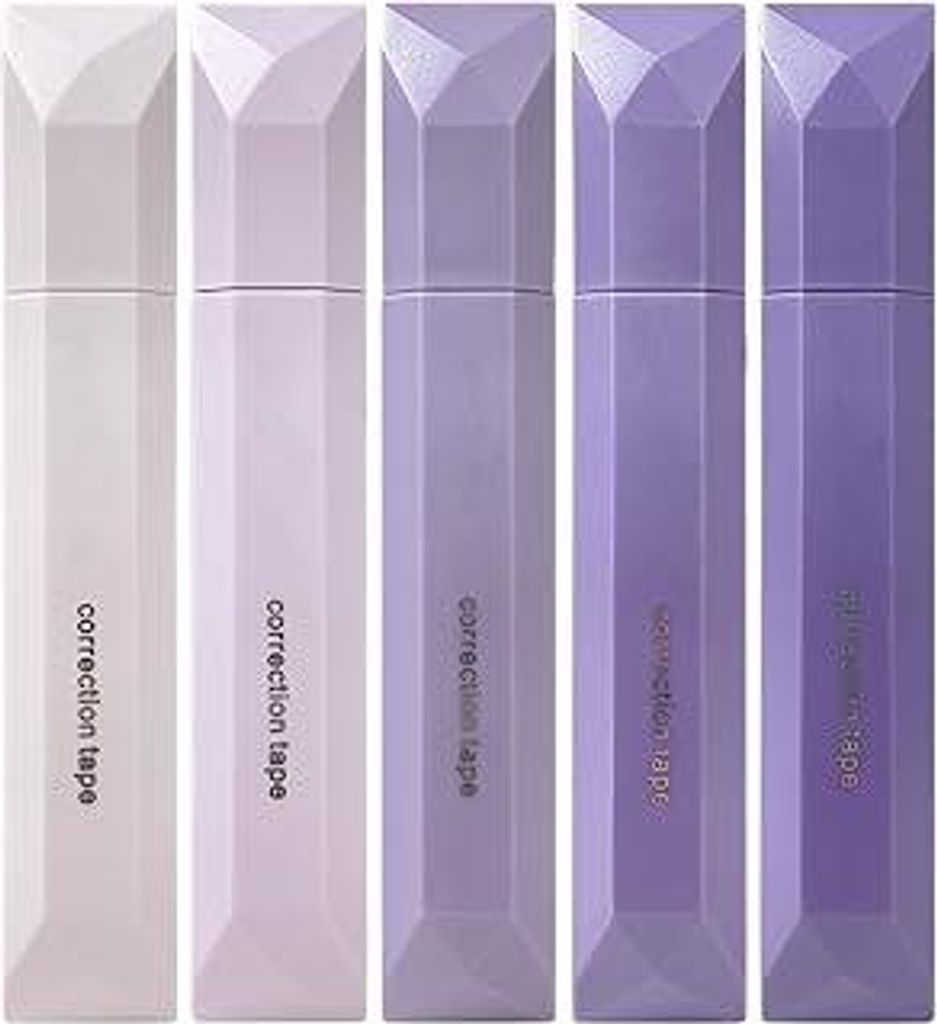 NlsqEU Klebemaus Korrekturroller Korrekturmaus, Schdnell Trocknend Farbverlaufsfarben Korrekturbänder Set, Einer Sehr Hohen Deckkraft, Schulsachen...