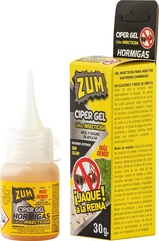 Gel antiformiche Zum Ciper 30 g - Esca insetticida in gel Immagine del prodotto 