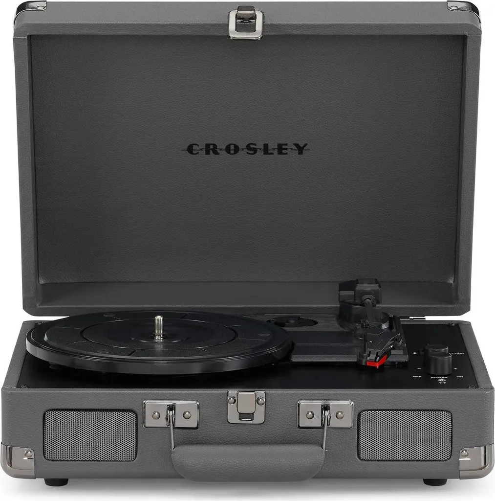 Platine Vinyle Portable Crosley Cruiser Plus Bluetooth pour Salon et Nomade