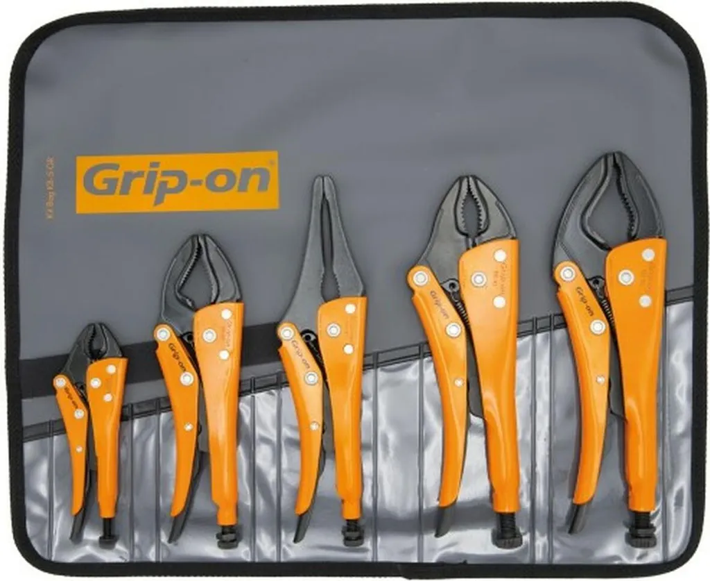 Kit GK-SET5 Pinze a Scatto Grip: L'Indispensabile per il Tuo Garage