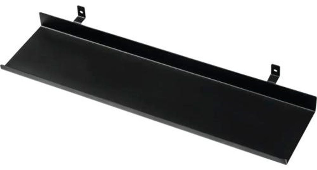 Fjordwall Regal schwarz inkl. Schrauben 400 mm für Akustikpaneel